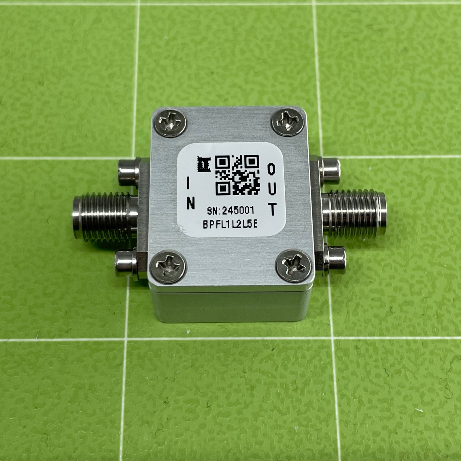 GNSS/GPS/GLONASS/BeiDou L1, L2, and L5 Band Pass Filter