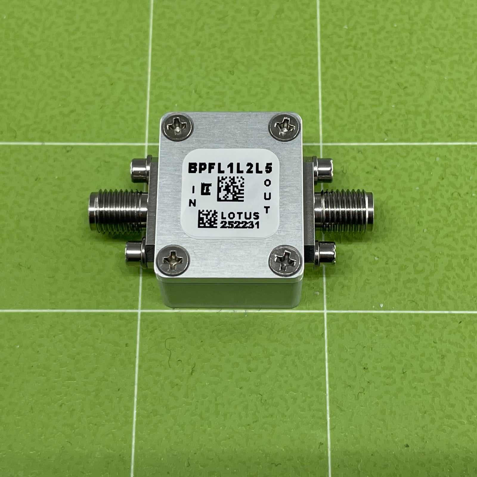 GNSS/GPS/GLONASS/BeiDou L1, L2, and L5 Band Pass Filter
