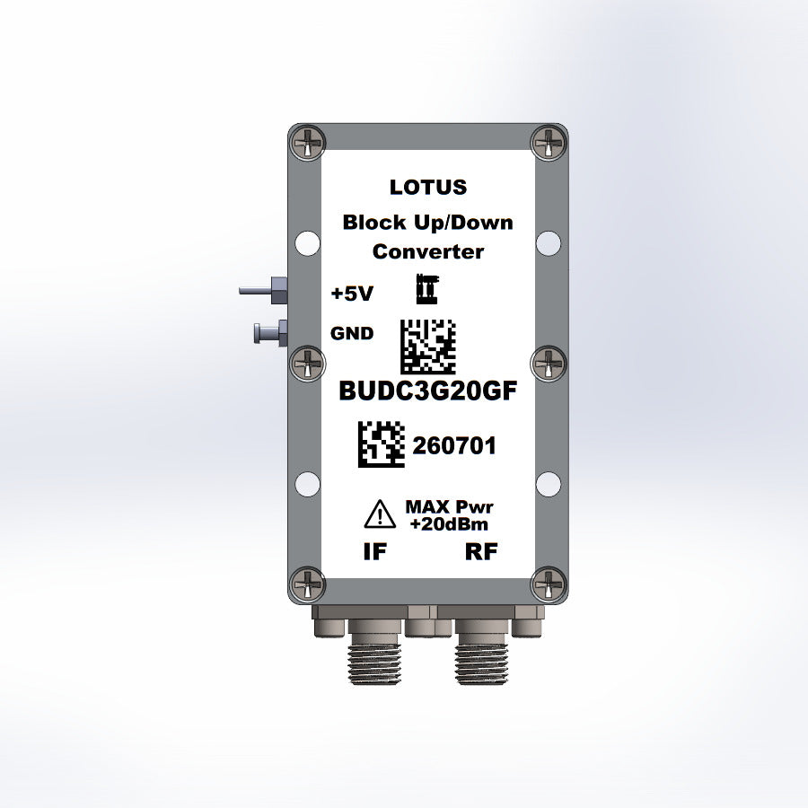 Block Up/Down Converter 3G~20GHz w/ Fixed LO