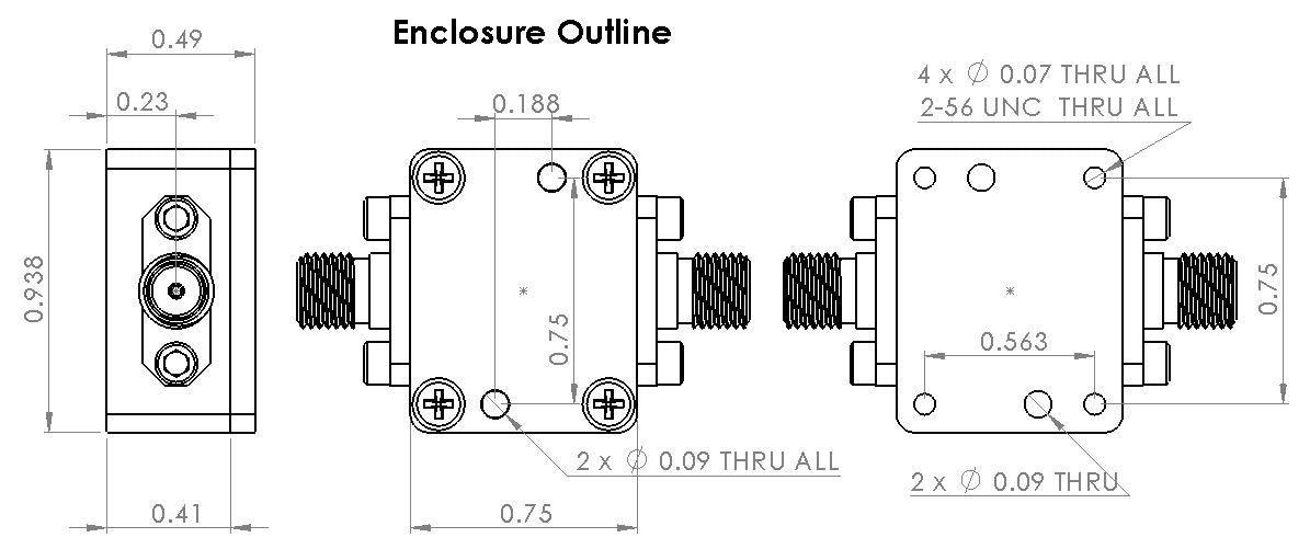 Attenuator 1dB Attenuation (0~8 GHz) 0.5 Watts