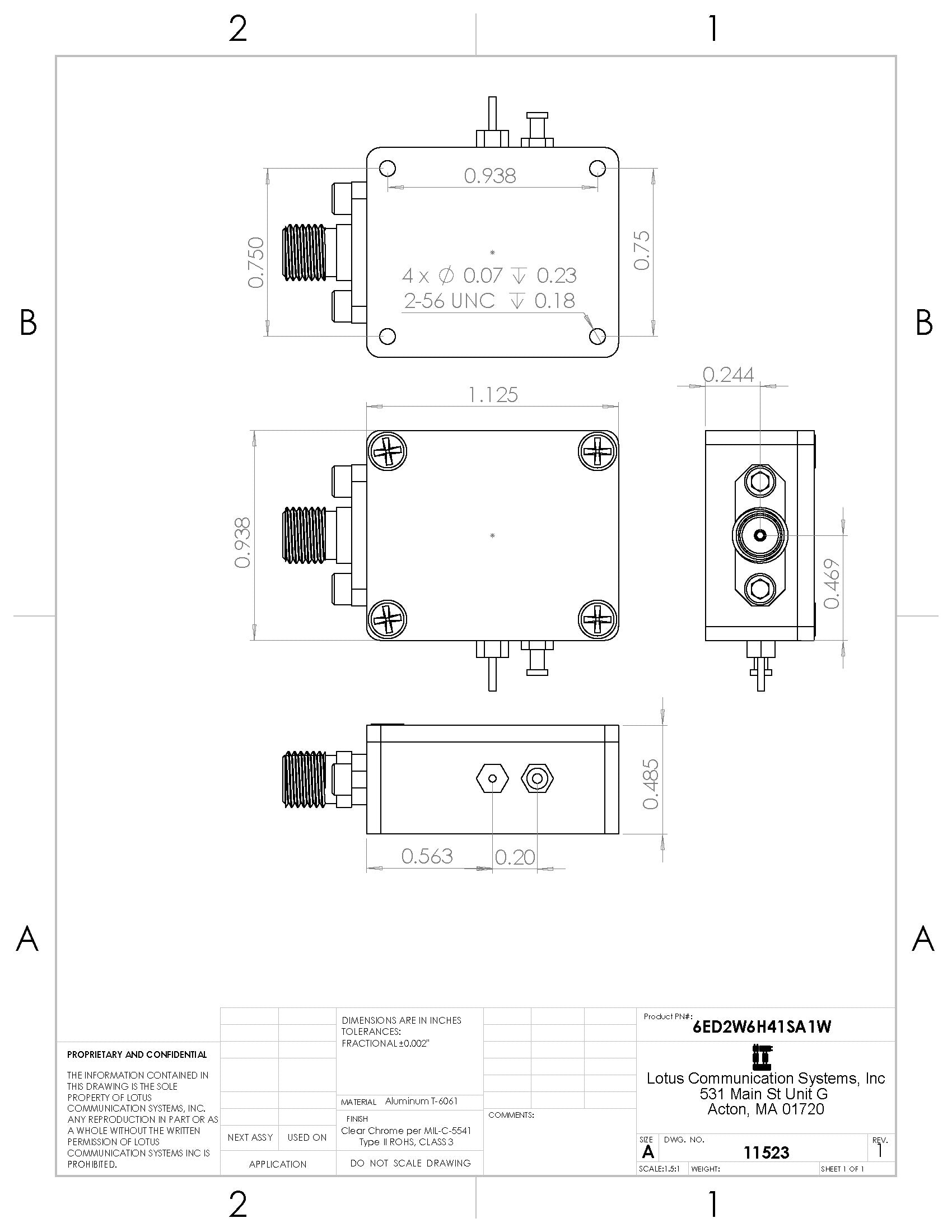 Oscillator OCXO (Stratum 3) 10MHz (±25 ppb) - LOTUS COMMUNICATION