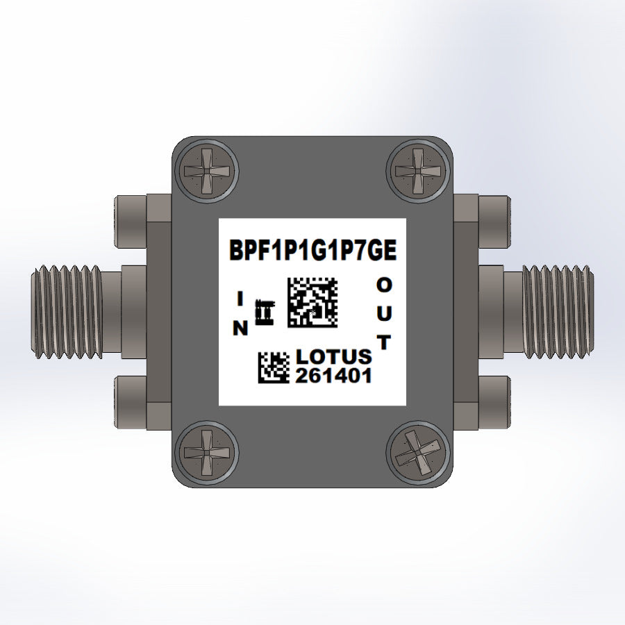 GNSS/GPS/GLONASS/BeiDou Band Pass Filter 1100~1700MHz