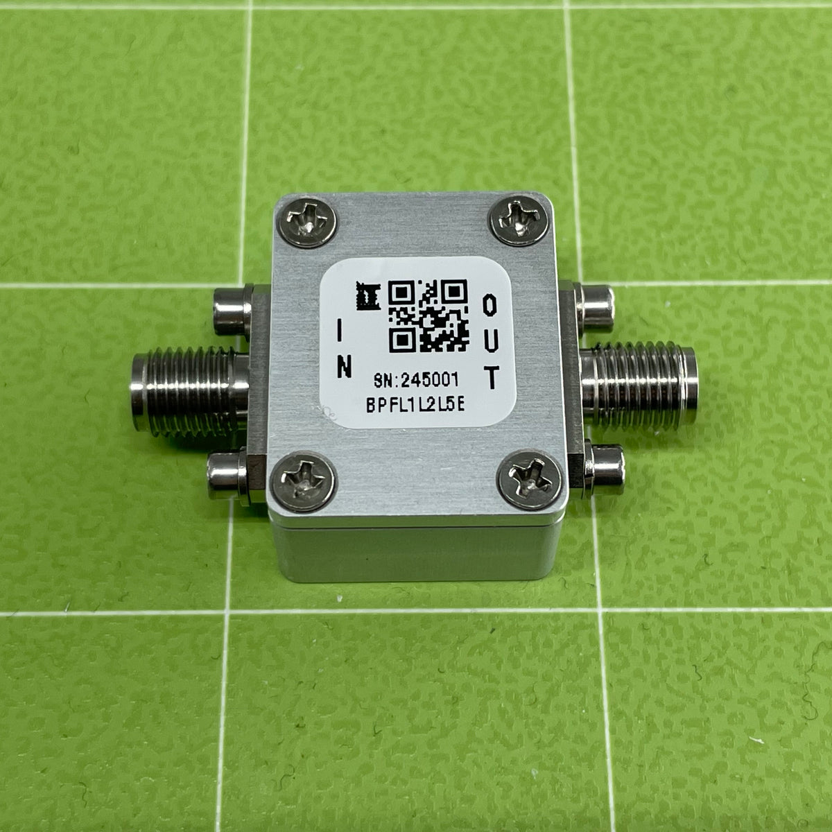 GNSS/GPS/GLONASS/BeiDou L1, L2, and L5 Band Pass Filter