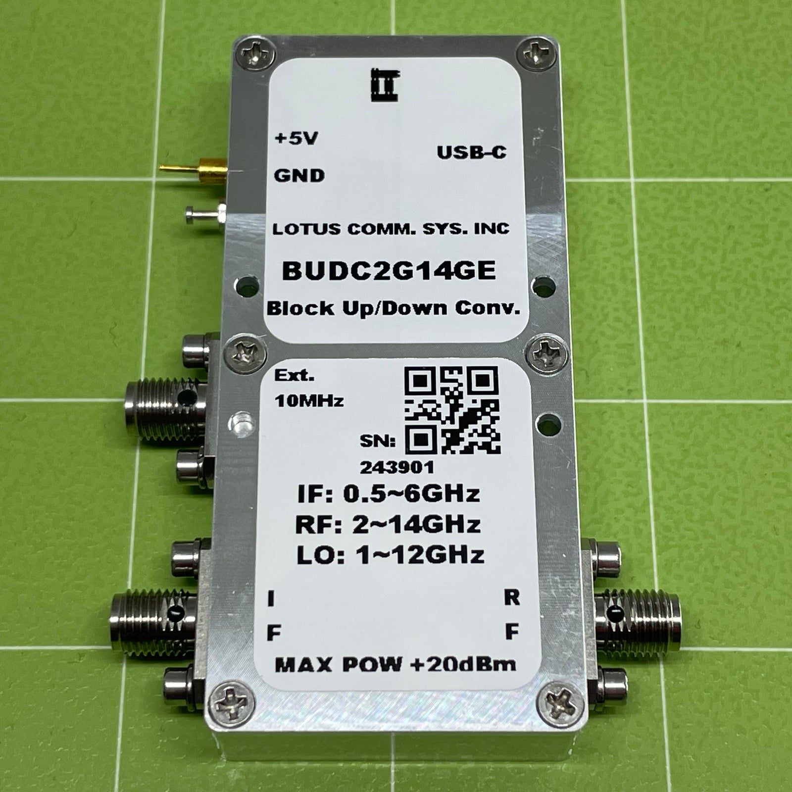 Down Converter Rf RF Block Up/Down Converter - LOTUS COMMUNICATION SYSTEMS, INC.