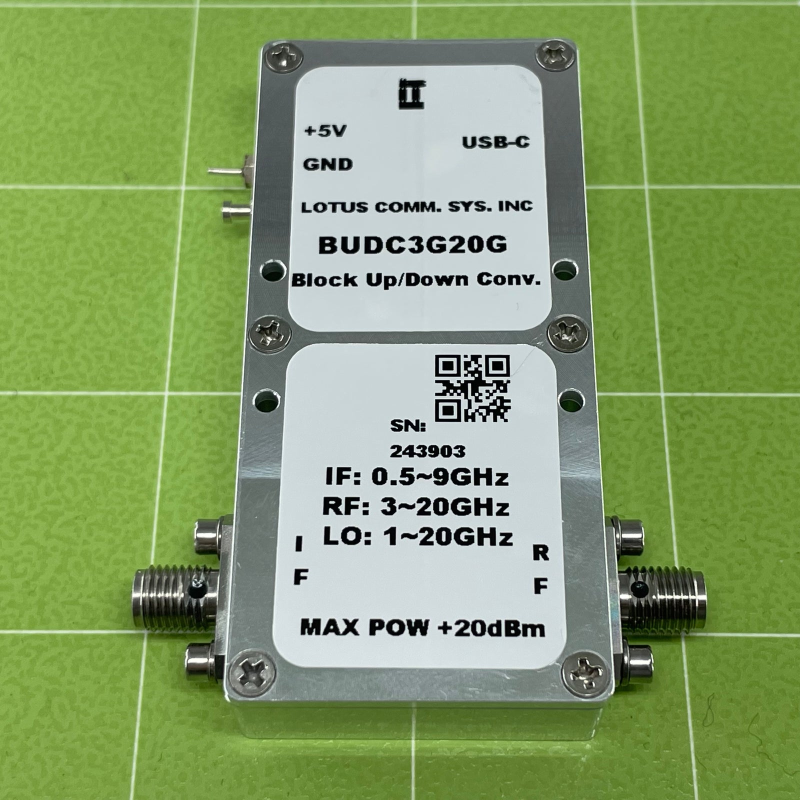 Down Converter Rf RF Block Up/Down Converter - LOTUS COMMUNICATION SYSTEMS, INC.