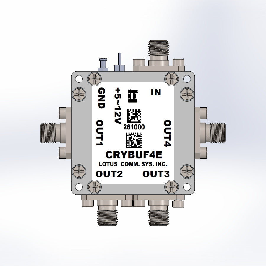 Clock Distribution 4 Outputs 1 Input (Wide Vol. +5~12V)