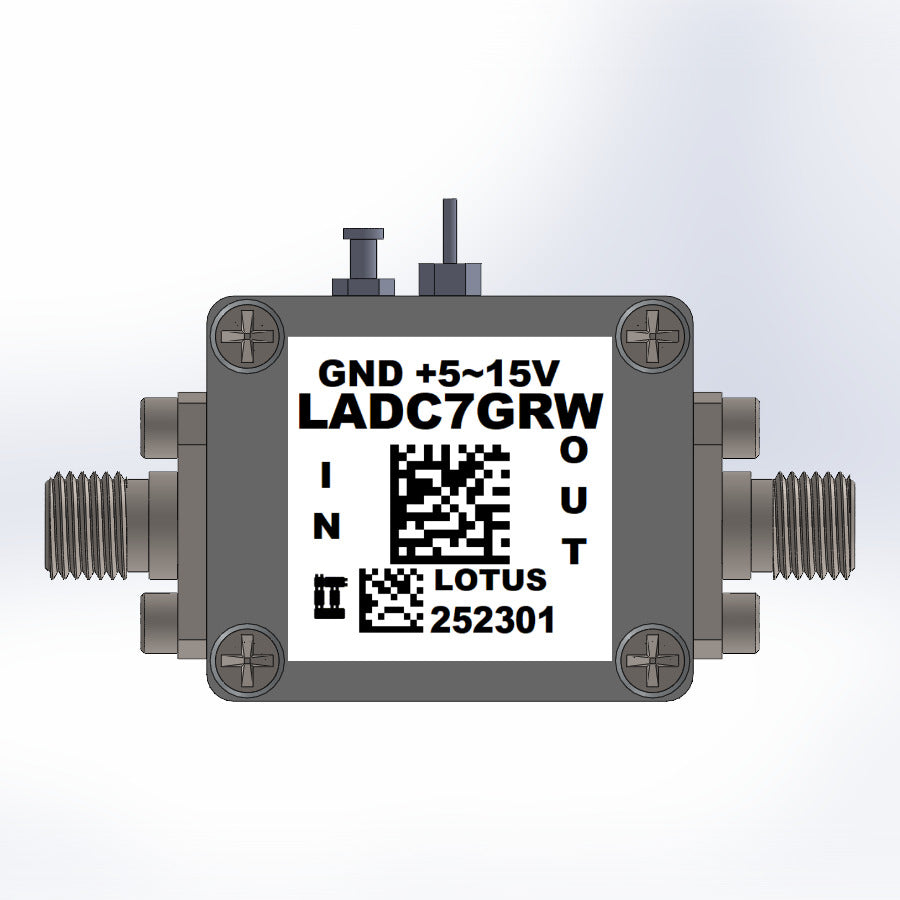 Low Noise Amplifier 2.3dB NF DC~7GHz 16dB Gain 3dBm P1dB SMA