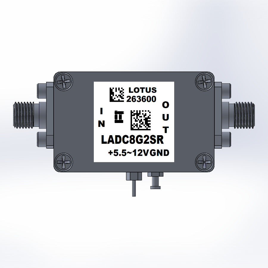 Low Noise Amplifier 1.8dB NF DC~8GHz 39dB Gain SMA