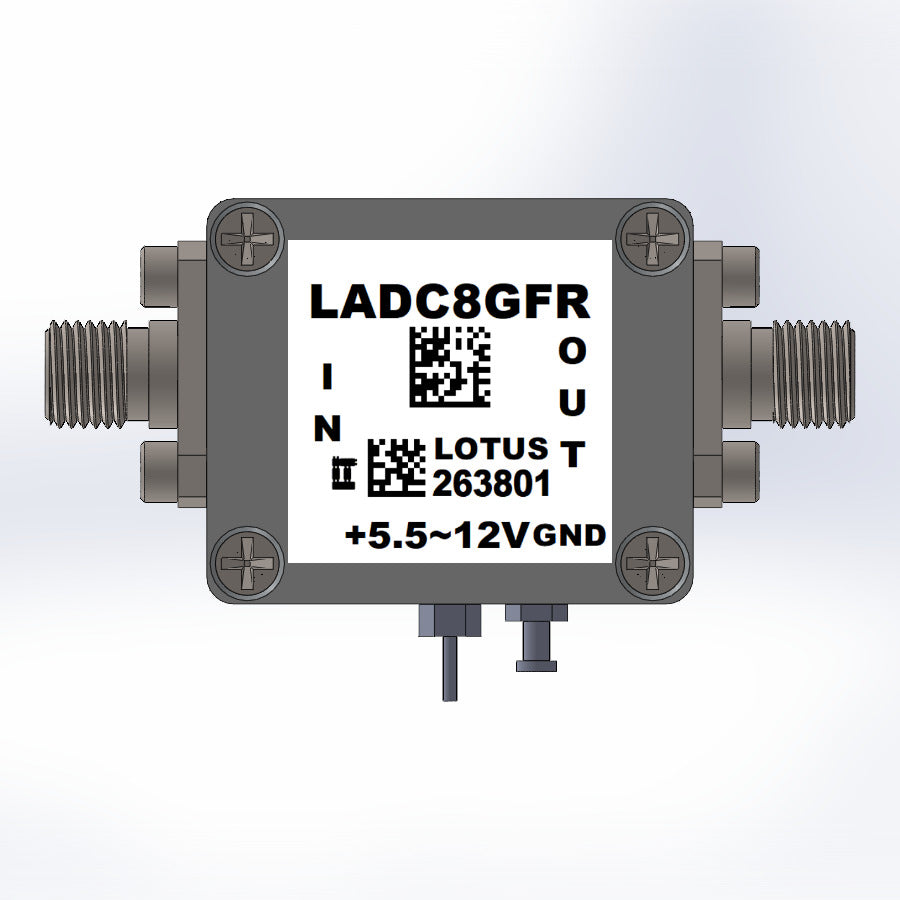Low Noise Amplifier 1.8dB NF DC~8GHz 20dB Flat Gain 18dBm P1dB SMA