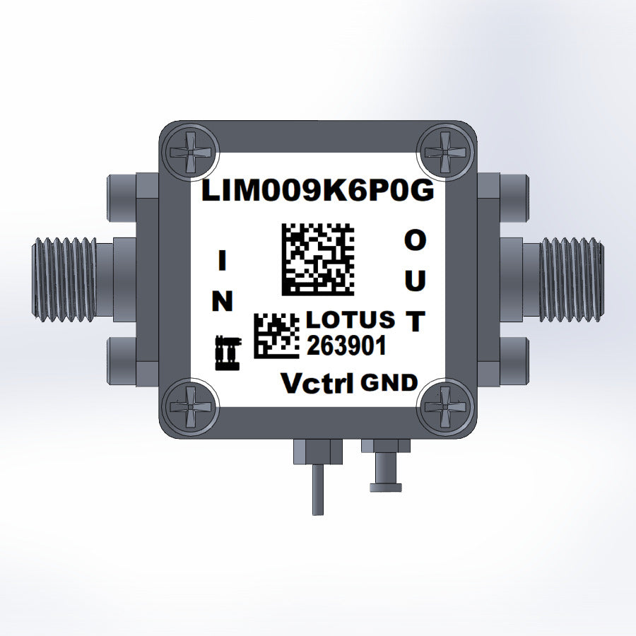Limiter 9 kHz - 6 GHz (Adjustable threshold from +25 dBm to +35 dBm)