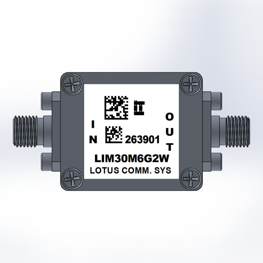 Limiter 30 - 6000 MHz (+12 to 32 dBm) 2 Watts
