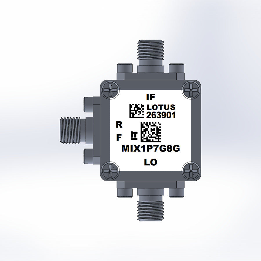Passive Frequency Mixer (MIX1P7G8G) 1.7G - 8GHz RF and DC - 3G IF