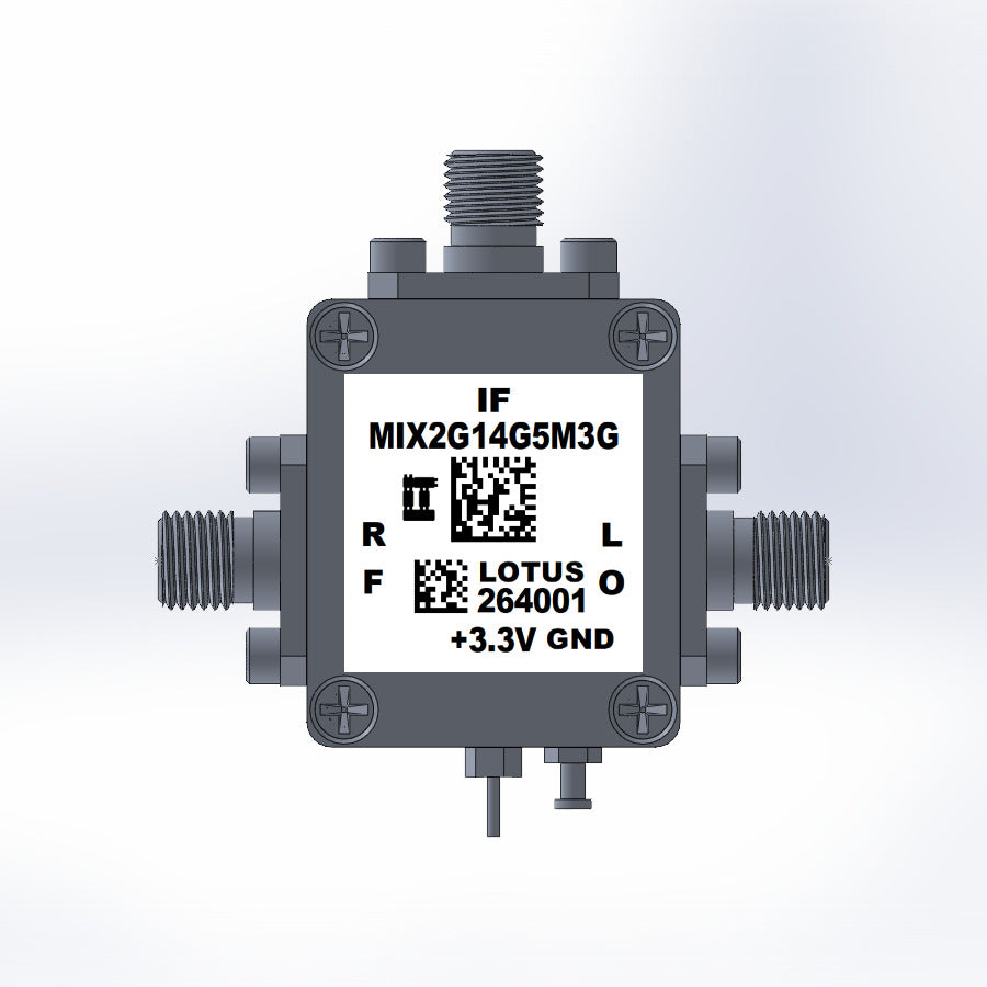 Active Frequency Mixer (MIX2G14G5M3G) 2GHz to 14GHz RF and 4.5M - 3G IF (LTC5548)