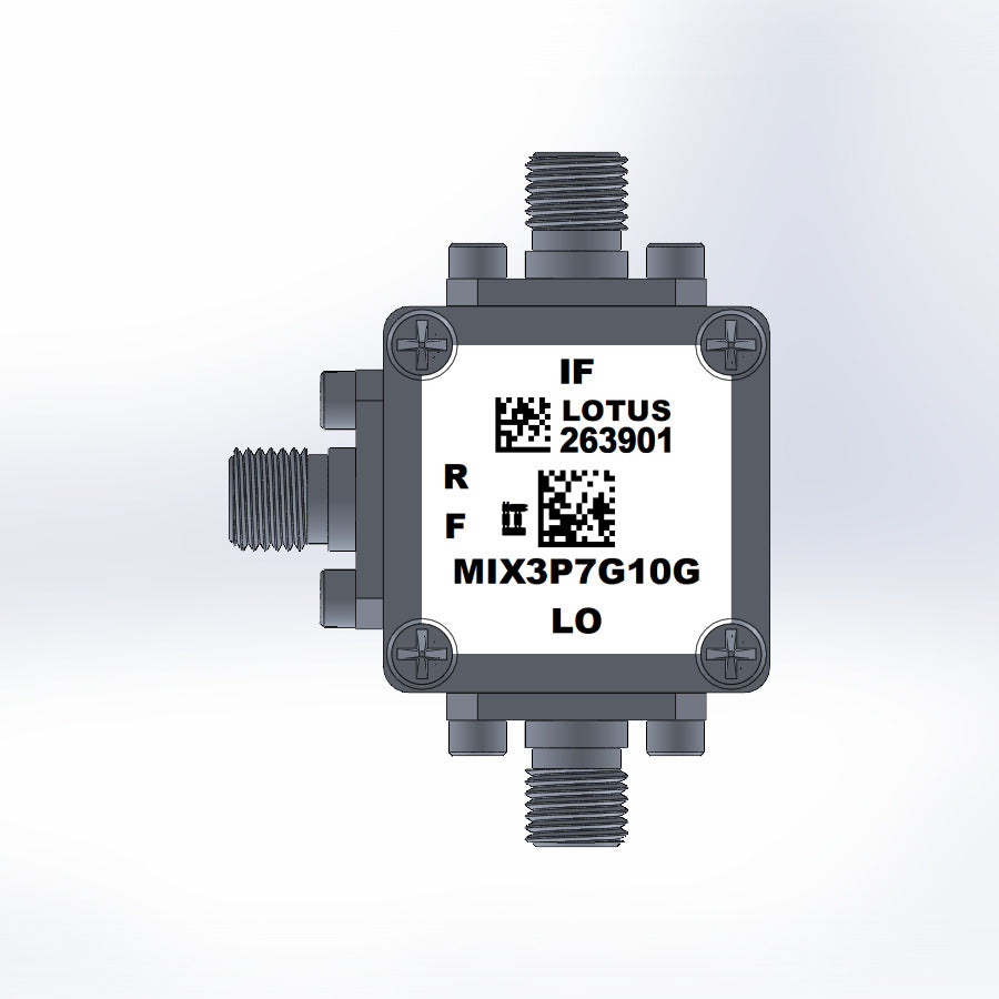 Passive Frequency Mixer (MIX3P7G10G) 3.7G - 10GHz RF and DC - 4G IF
