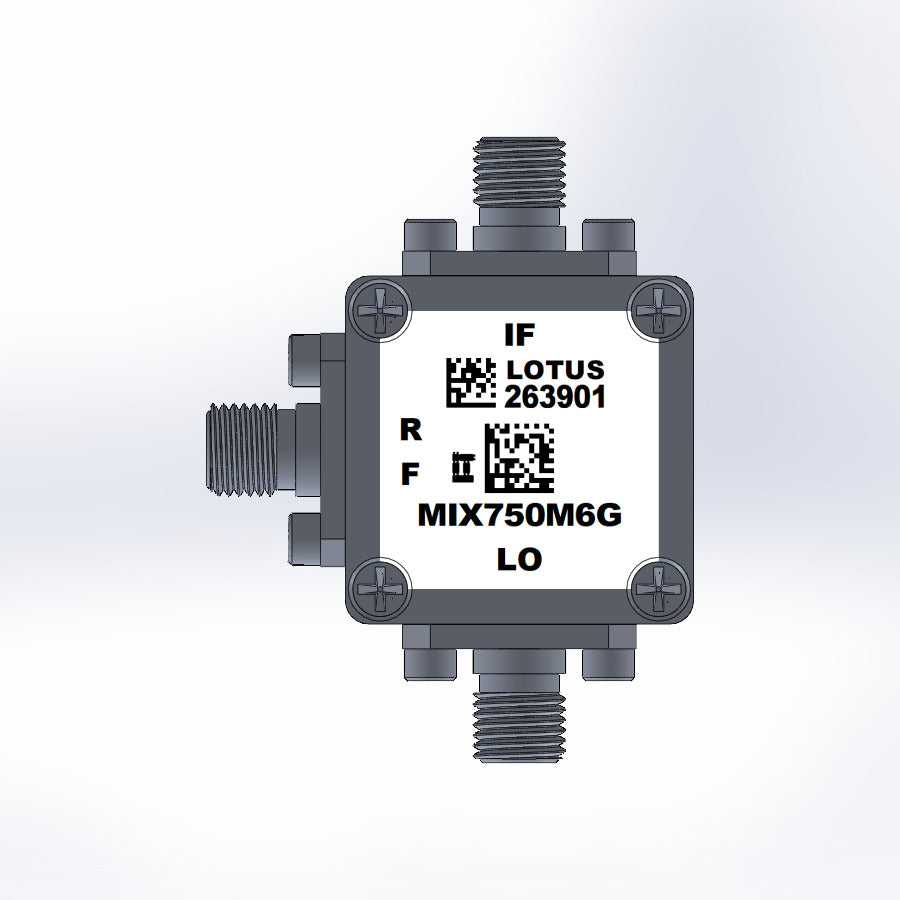 Passive Frequency Mixer (MIX750M6G) 750M - 6GHz RF and DC - 1.5G IF