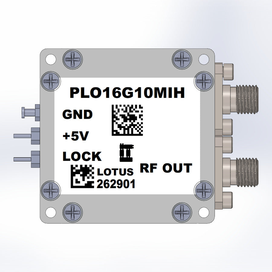 16 GHz Phase Locked Oscillator 10 MHz Internal Ref. High RF Output