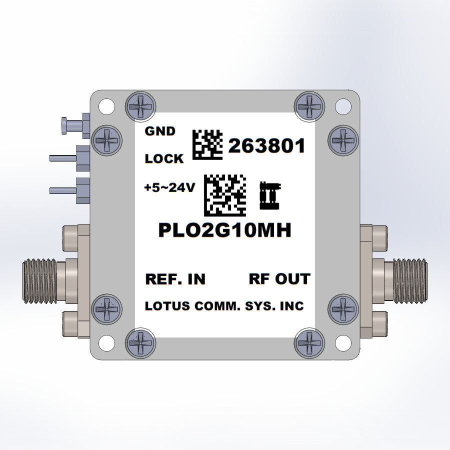 2 GHz Phase Locked Oscillator 10 MHz External Ref. High RF Output