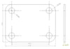 6UED2W6S1A3 Enclosure Kit for 0.020"/0.5mm PCB (size 0.75"x0.5625") 2 SMA 2 Active 0.58" Height