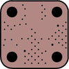 Develop PCB (0.5625"x0.5625"x0.062") for TCXO (5.0*3.2mm)
