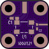 Develop PCB (0.5625"x0.5625"x0.062") for TCXO (5.0*3.2mm)