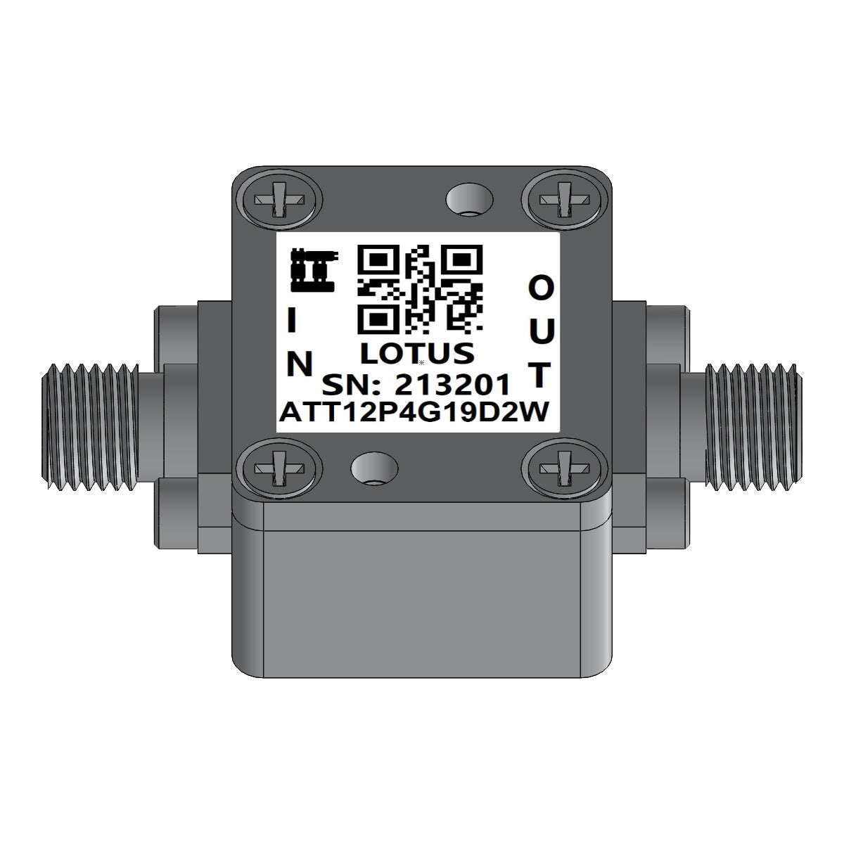 Attenuator (Precision Chip) 19dB Attenuation (0~12.4 GHz) 2 Watts
