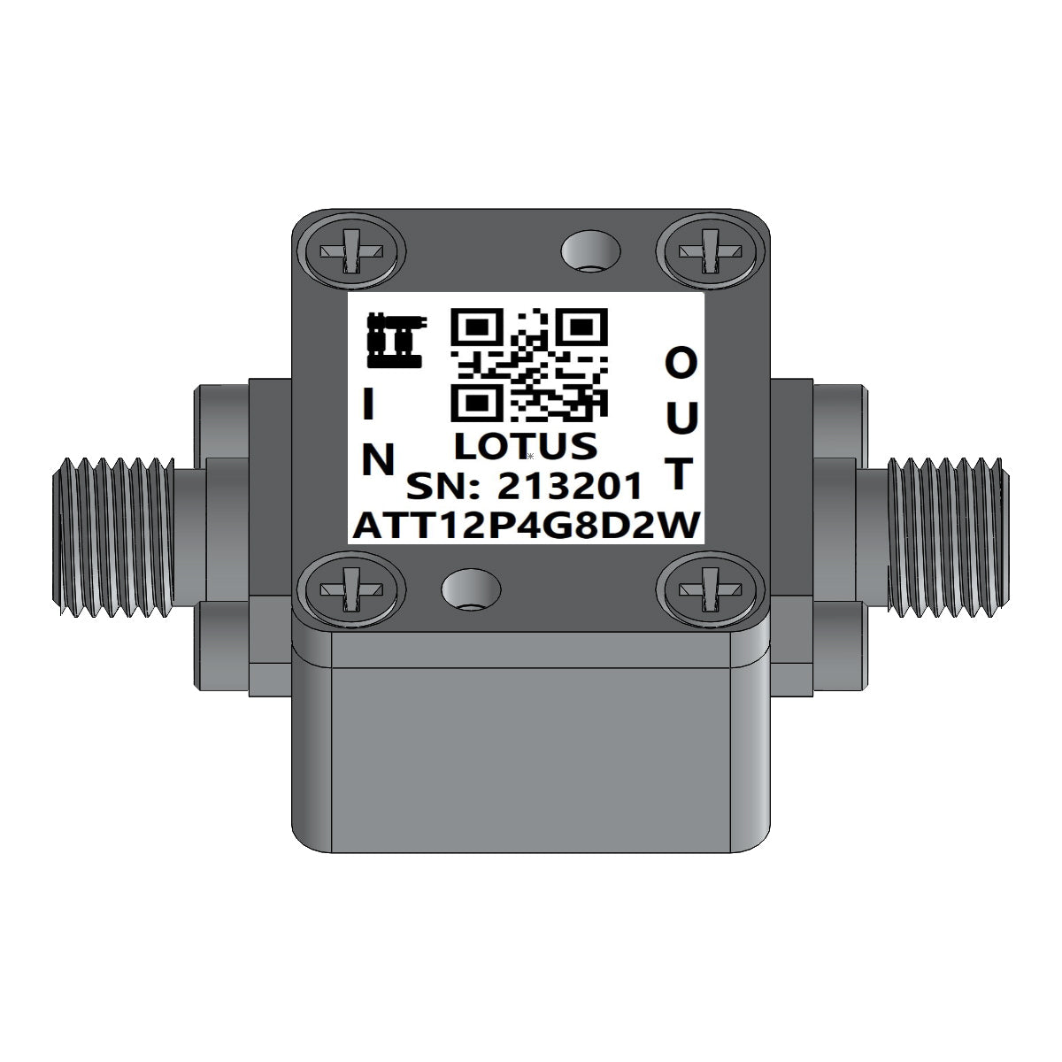 Attenuator (Precision Chip) 8dB Attenuation (0~12.4 GHz) 2 Watts