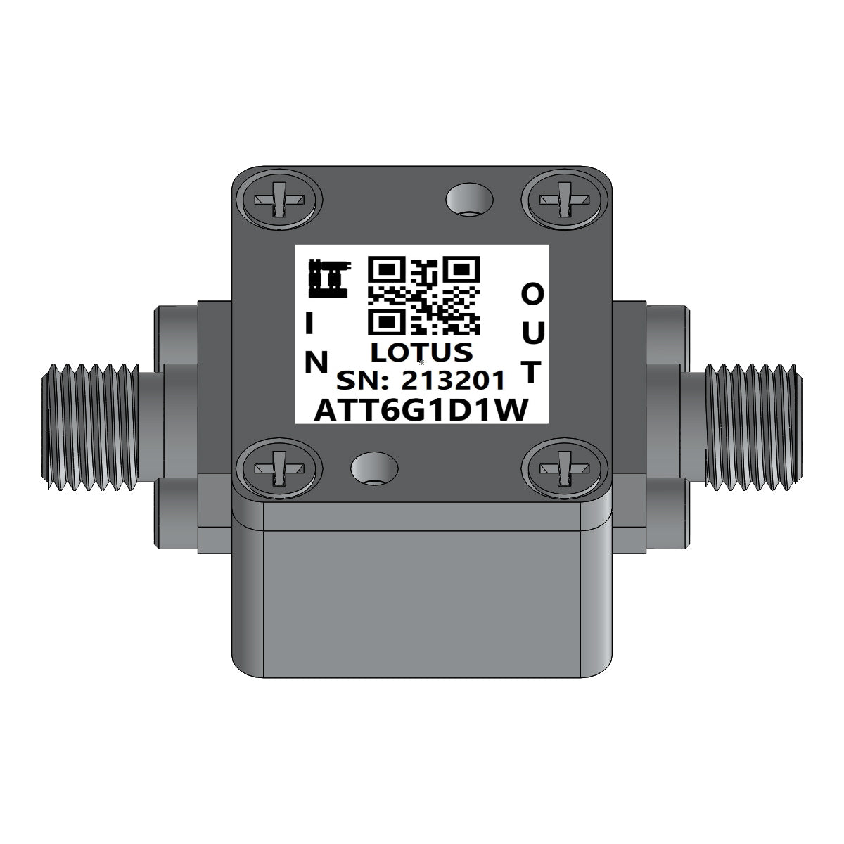 Attenuator (Precision Chip) 1 Watt 1dB Attenuation (0~6 GHz)