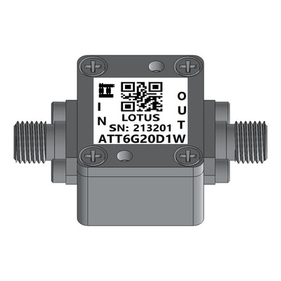 Attenuator (Precision Chip) 1 Watt 20dB Attenuation (0~6 GHz)