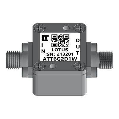 Attenuator (Precision Chip) 1 Watt 2dB Attenuation (0~6 GHz)