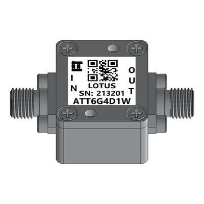 Attenuator (Precision Chip) 1 Watt 4dB Attenuation (0~6 GHz)