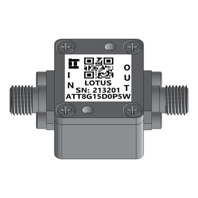 Attenuator 15dB Attenuation (0~8 GHz) 0.5 Watts