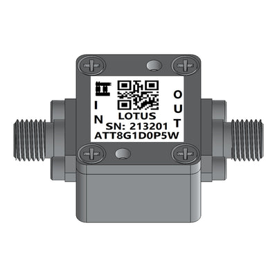 Attenuator 1dB Attenuation (0~8 GHz) 0.5 Watts