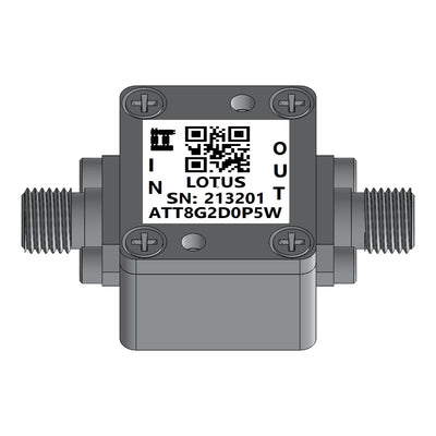 Attenuator 2dB Attenuation (0~8 GHz) 0.5 Watts