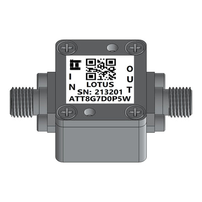 Attenuator 7dB Attenuation (0~8 GHz) 0.5 Watts