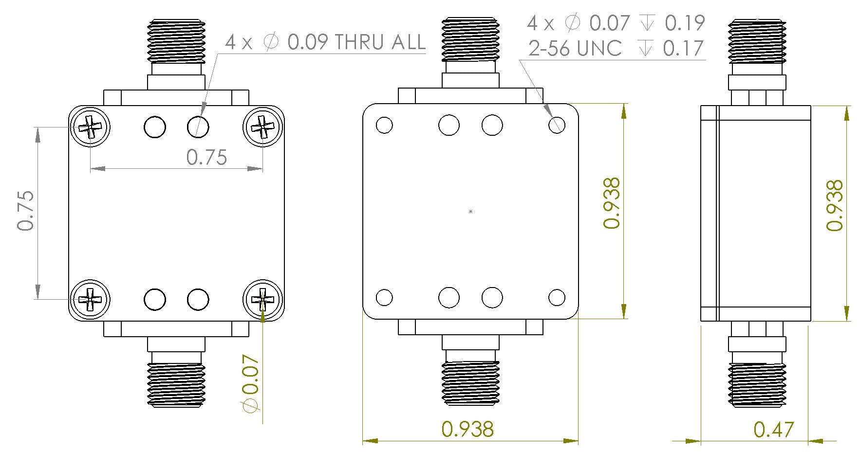 Limiter 50 - 6000 MHz 100 Watts