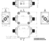 Frequency Divider by 2 (DC Hz to 8 GHz) Wide Voltage FD2DC8GR