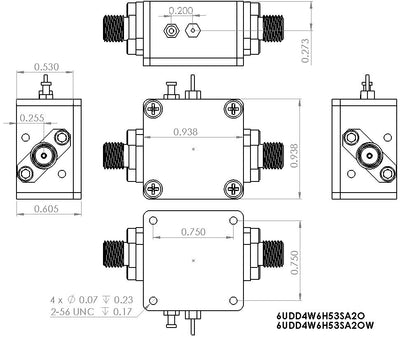 Frequency Divider by 2 (DC Hz to 8 GHz) Wide Voltage FD2DC8GR