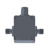 6UDE4W6H52SMAA3W Enclosure Kit for 0.040"/1mm PCB (size 9/16"x3/4") 3 SMA Active 0.6" Height