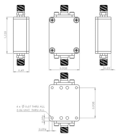 Passive Freq. Multiplier X3 (OUTPUT 27-36 MHz)