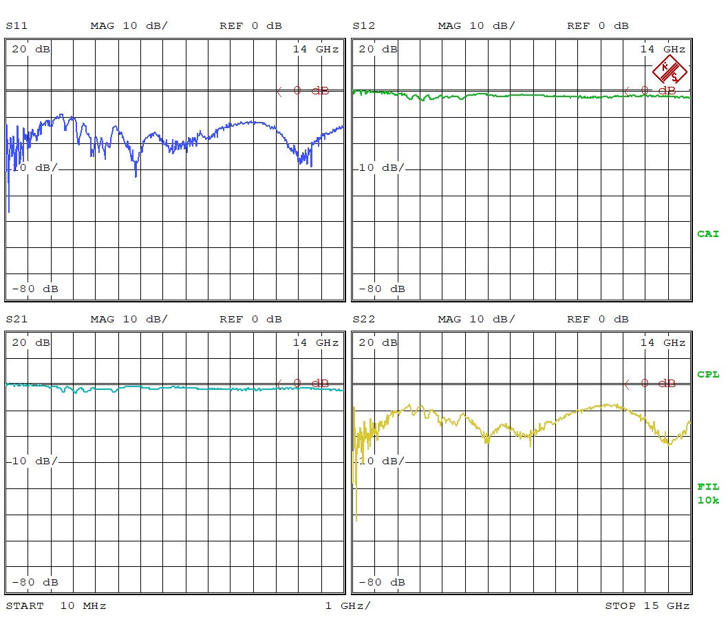 Bias Tee Broadband 10 MHz to 15 GHz (Max. 7A 100V DC)