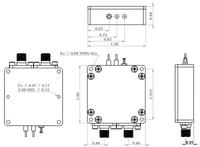 6 GHz Phase Locked Oscillator 10 MHz External Ref. High RF Output