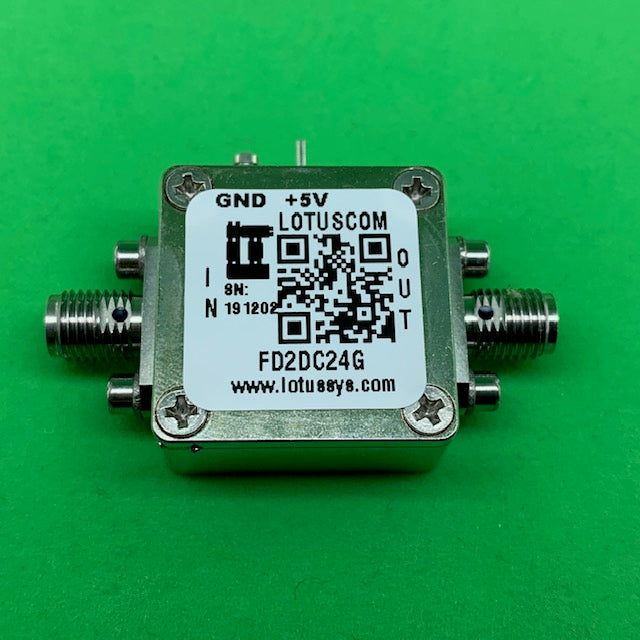 Frequency Divider/Prescaler Divide by 2 (DC to 24 GHz) FD2DC24G