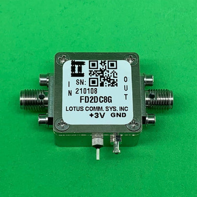 Frequency Divider by 2 (DC Hz to 8 GHz) FD2DC8G