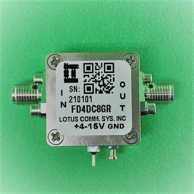 Frequency Divider by 4 (DC Hz to 8 GHz) Wide Voltage FD4DC8GR