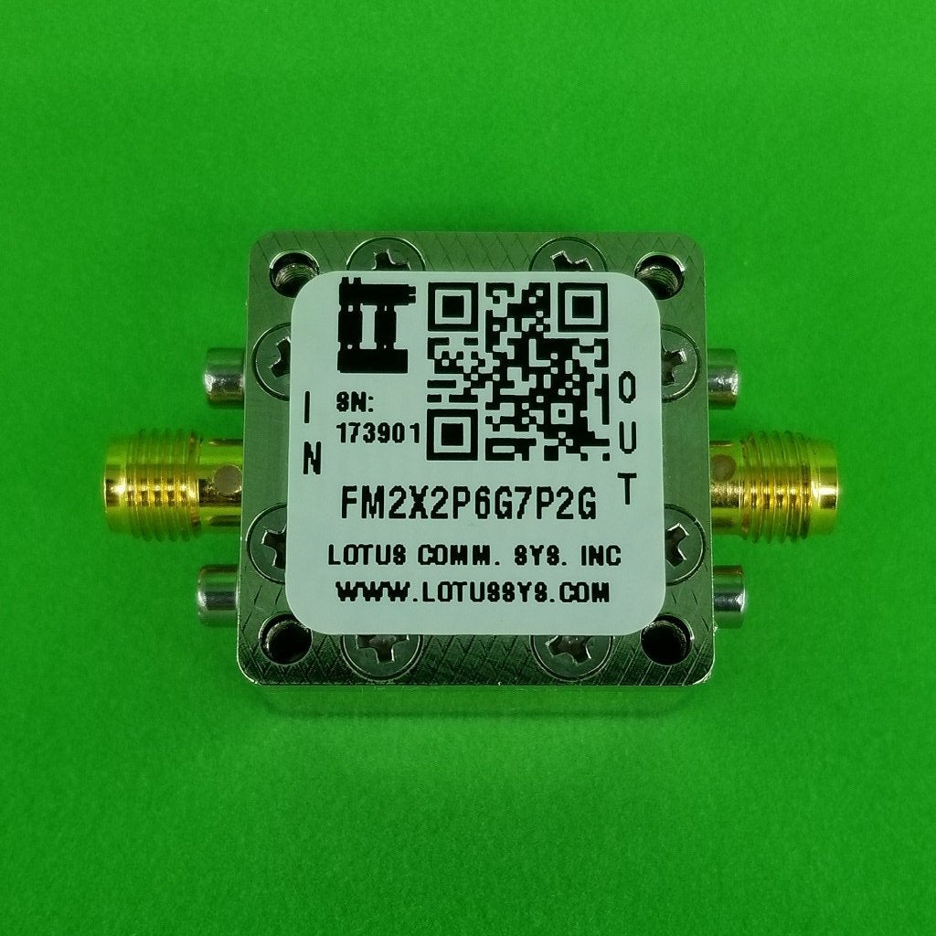 Freq. Multiplier X2 (OUTPUT 2.6G to 7.2GHz) FM2X2P6G7P2G