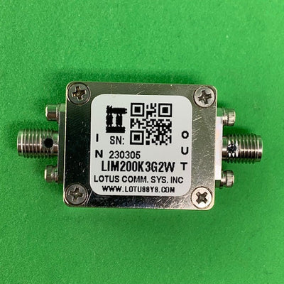 Limiter 200 KHz - 3000 MHz (+12 to 32 dBm) 2 Watts