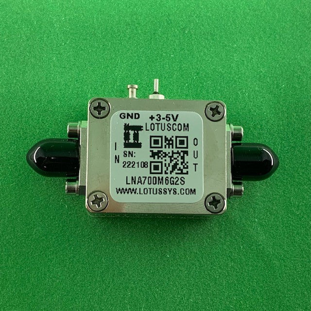 Amplifier LNA 0.4dB NF 0.7~6GHz 20dB Gain 20dBm P1dB SMA - 2