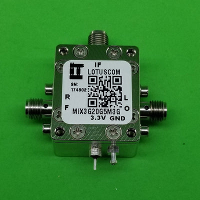 Active Frequency Mixer (MIX3G20G5M3G) 3GHz to 20GHz RF and 4.5M - 3G IF (LTC5552)