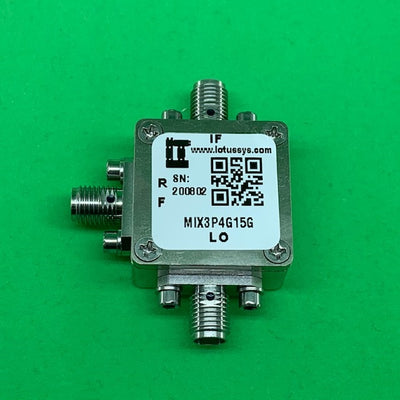 Passive Frequency Mixer (MIX3P4G15G) 3.4G - 15GHz RF and DC - 4 GHz IF