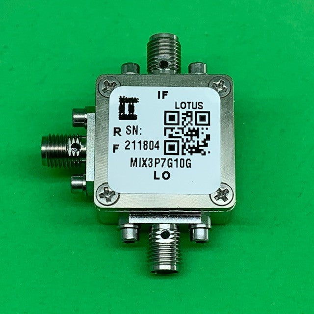 Passive Frequency Mixer (MIX3P7G10G) 3.7G - 10GHz RF and DC